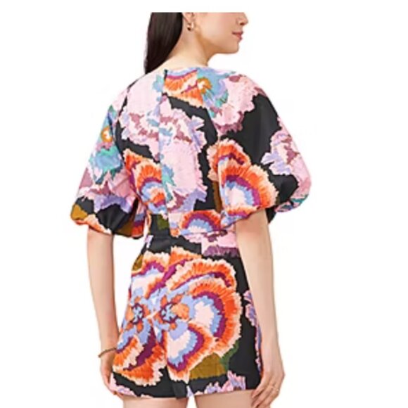 Sam And Jess Short Sleeve Romper Size Medium - Picture 2 of 11